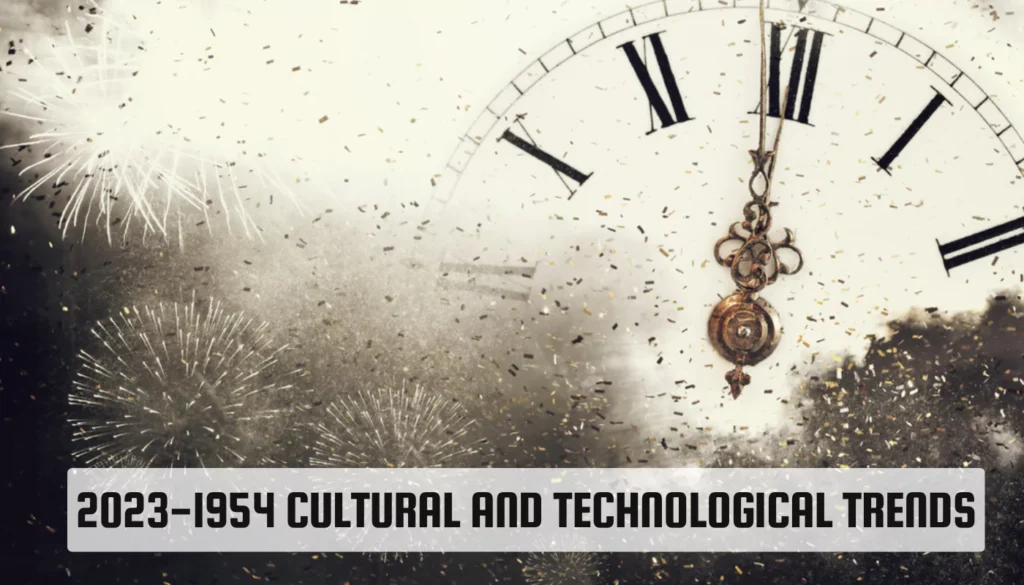 2023-1954 Cultural and Technological Trends: Unveiling the Evolution 2023-1954
