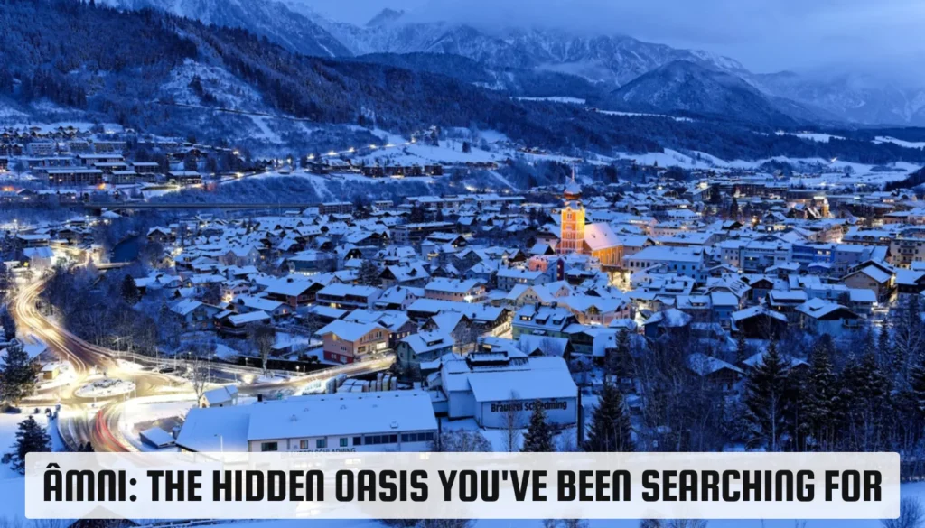 Âmni: The Hidden Oasis You’ve Been Searching For Âmni