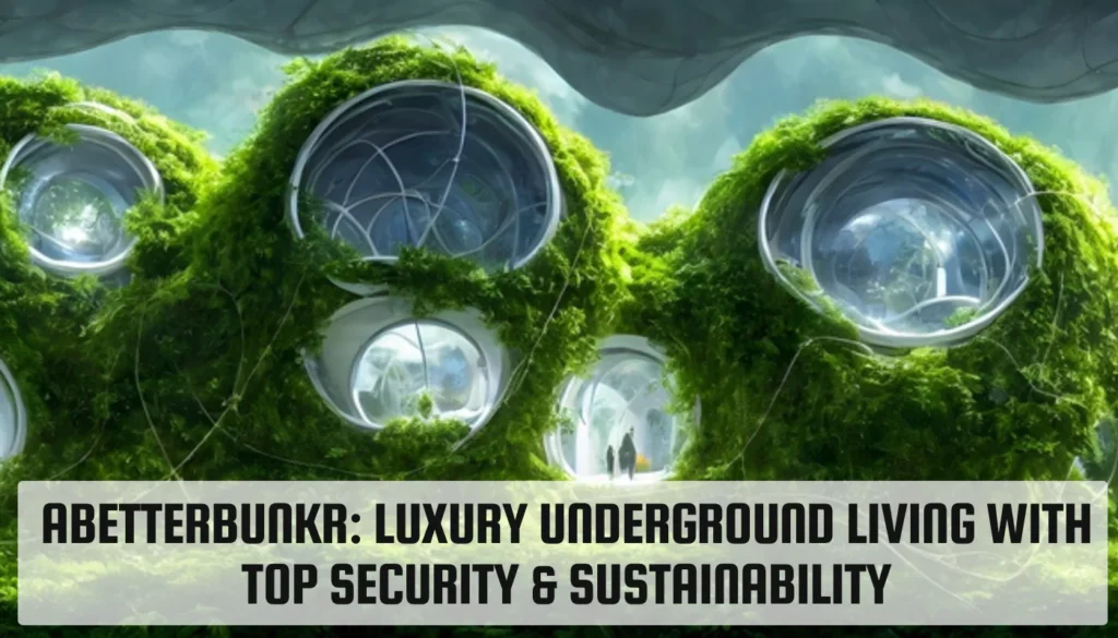 Abetterbunkr: Luxury Underground Living with Top Security & Sustainability Abetterbunkr