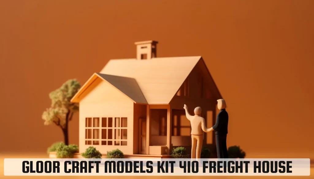 Gloor Craft Models Kit 410 Freight House