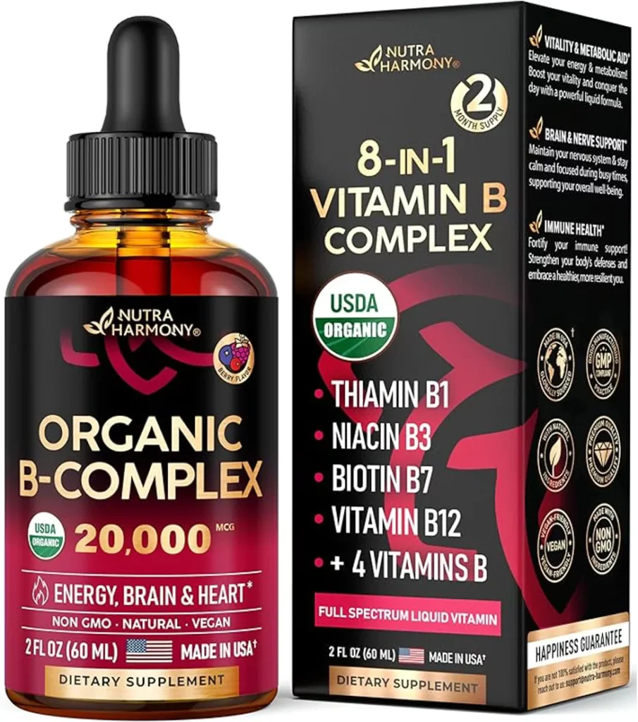 Vitamin B-Complex for Energy and Metabolism Support