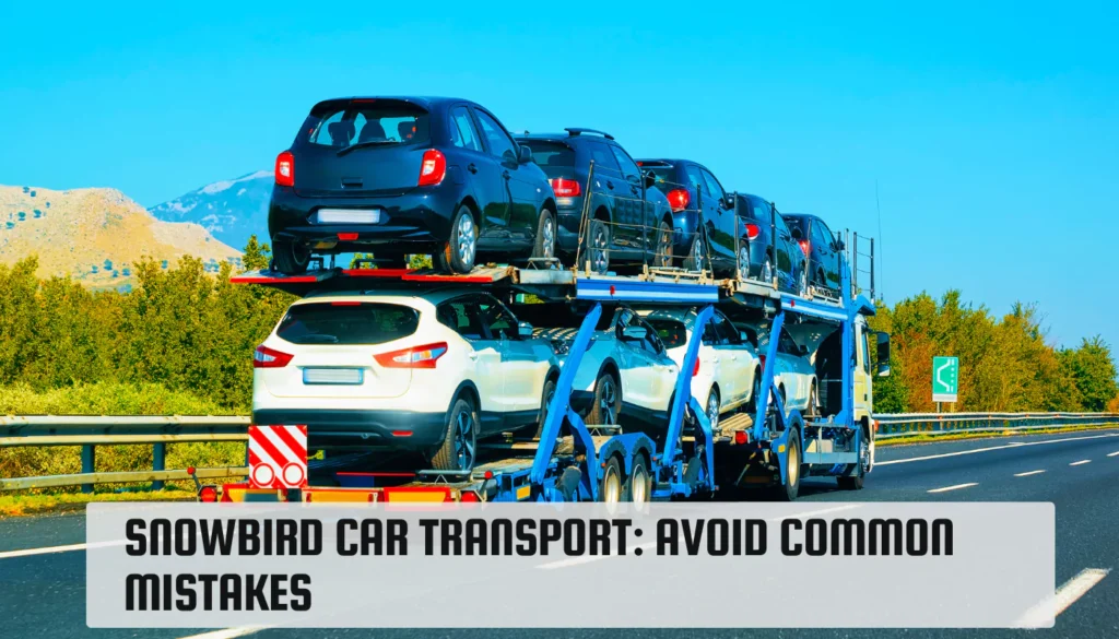 Snowbird Car Transport: Avoid Common Mistakes Snowbird Car Transport
