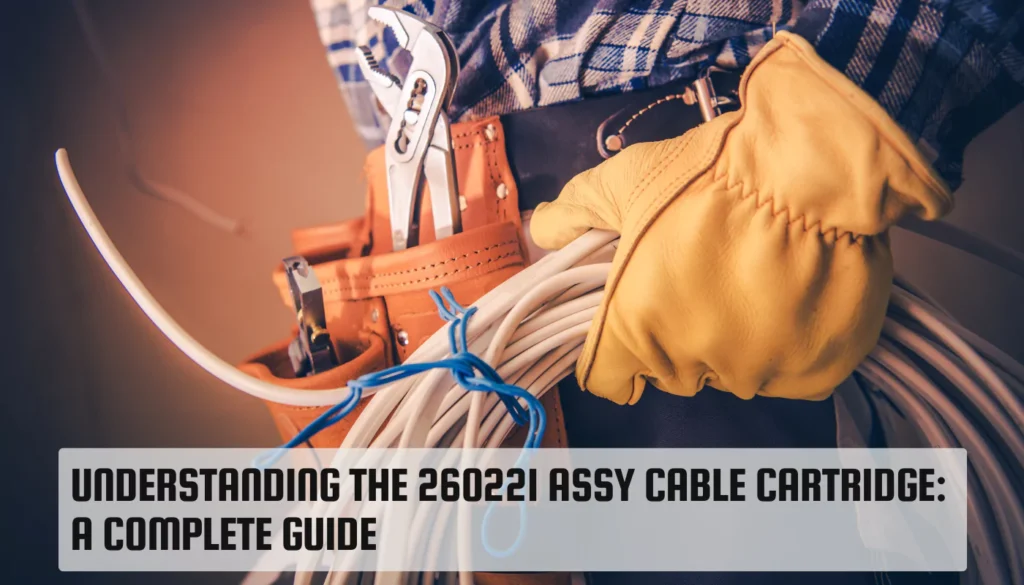 Understanding the 260221 Assy Cable Cartridge: A Complete Guide Understanding the 260221 Assy Cable Cartridge