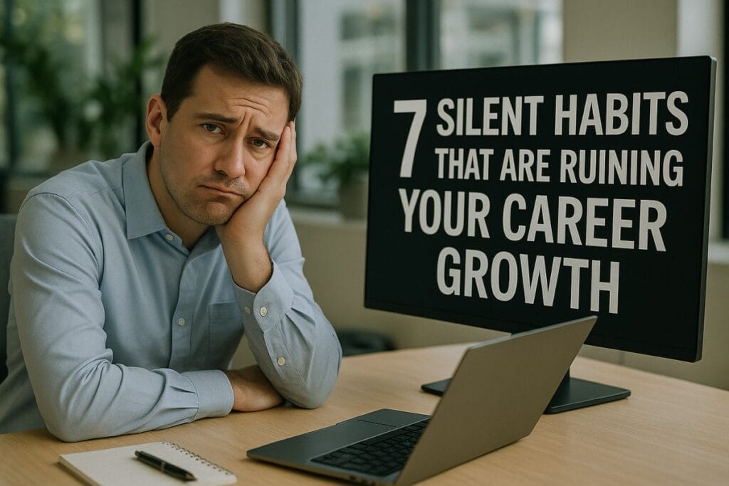 7 Silent Habits That Are Ruining Your Career Growth 7 Silent Habits That Are Ruining Your Career Growth