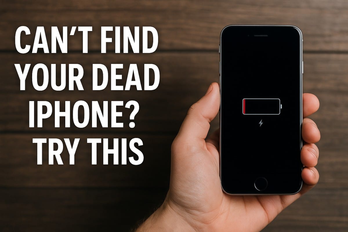 How to Find Dead iPhone