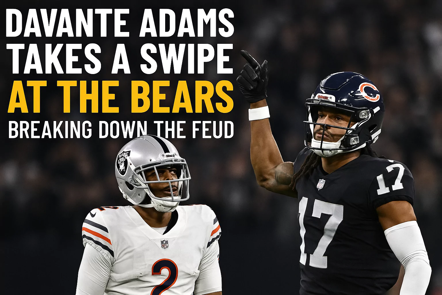 Davante Adams Takes a Swipe at the Bears