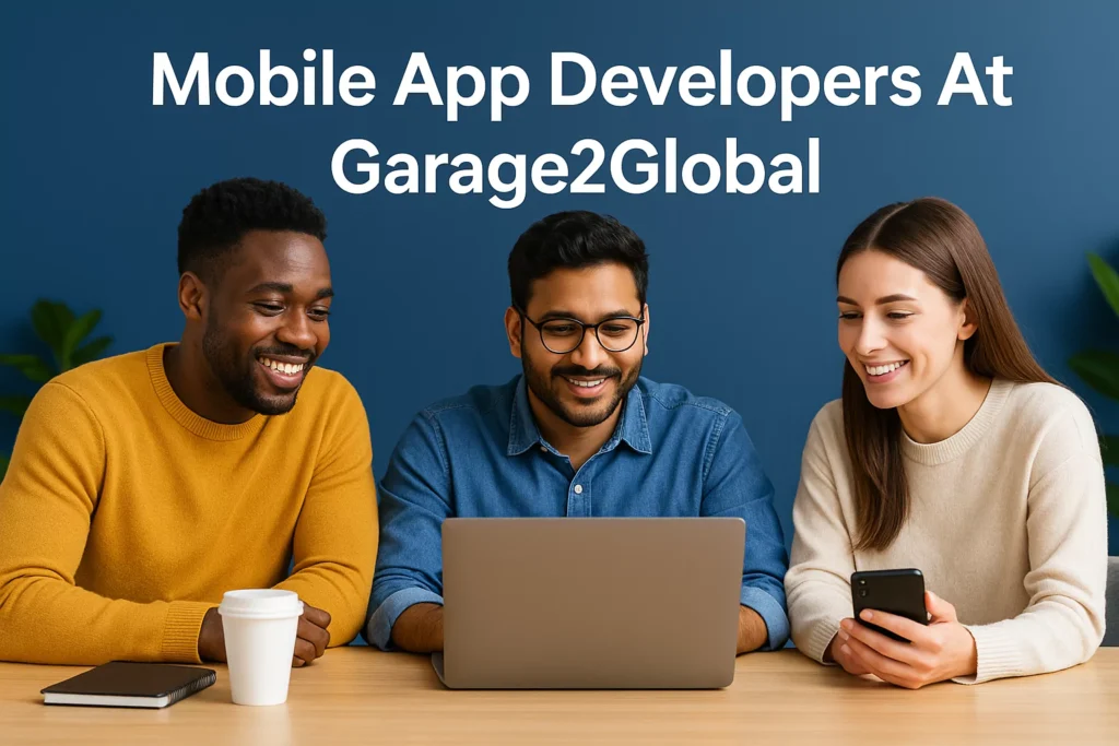 Services Offered by Garage2Global Mobile App Developers