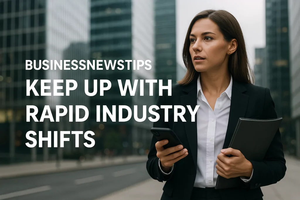 Businessnewstips: Stay Ahead in Today’s Fast-Moving Market Businessnewstips