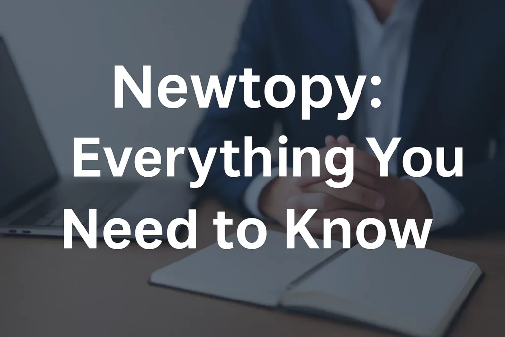 Newtopy Explained: Everything You Should Know Newtopy