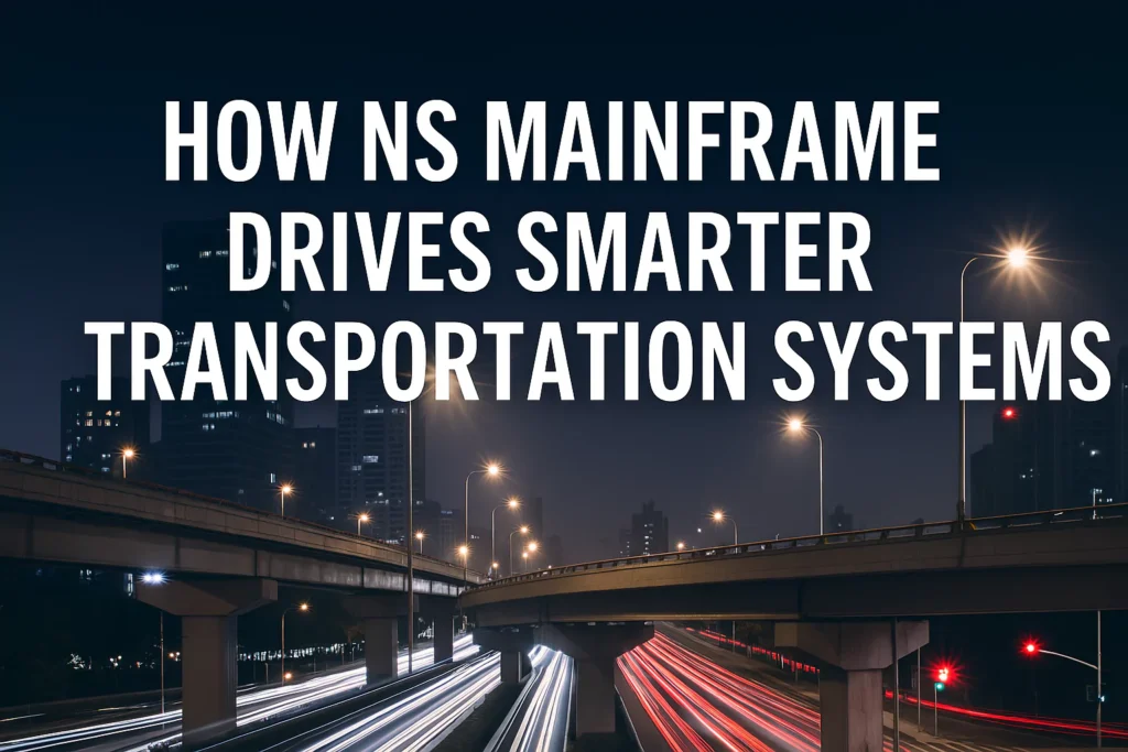 NS Mainframe: Powering Smart and Efficient Transportation NS Mainframe