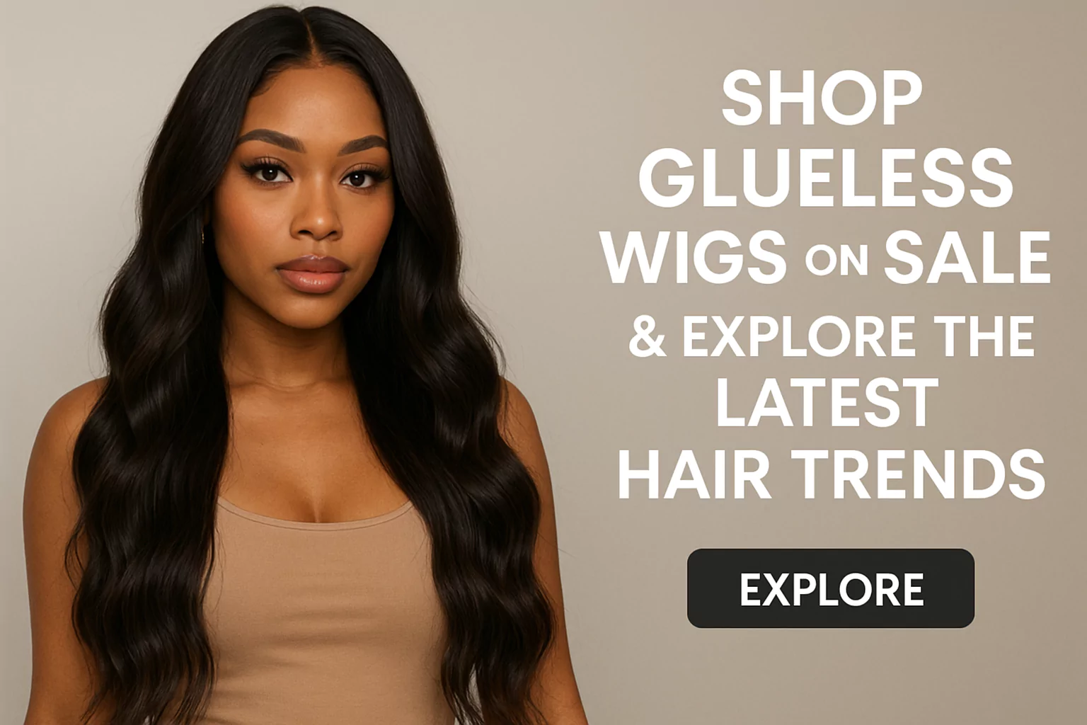 Shop Glueless Wigs on Sale