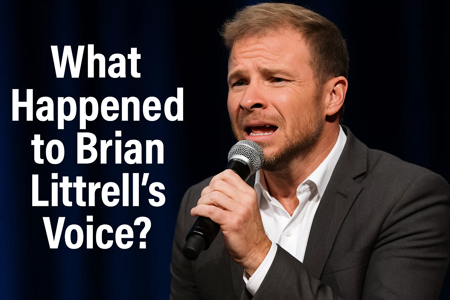 What Happened to Brian Littrell’s voice