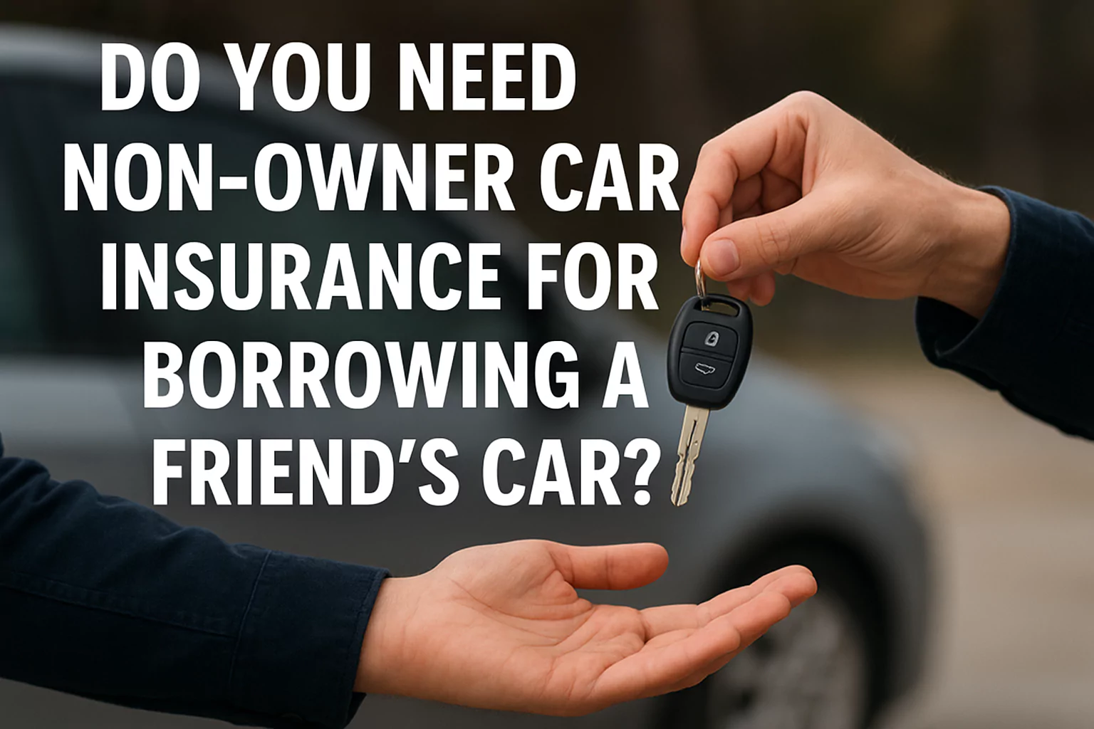 Do You Need Non-Owner Car Insurance for Borrowing a Friend’s Car