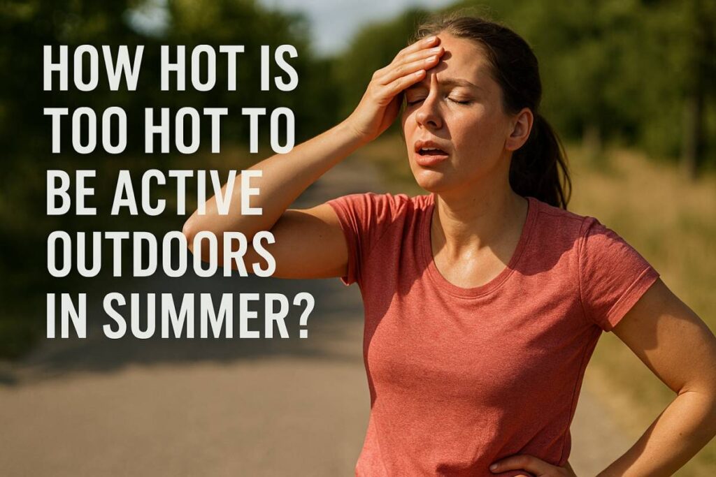 How Hot Is Too Hot to Activity Outdoors in Summer
