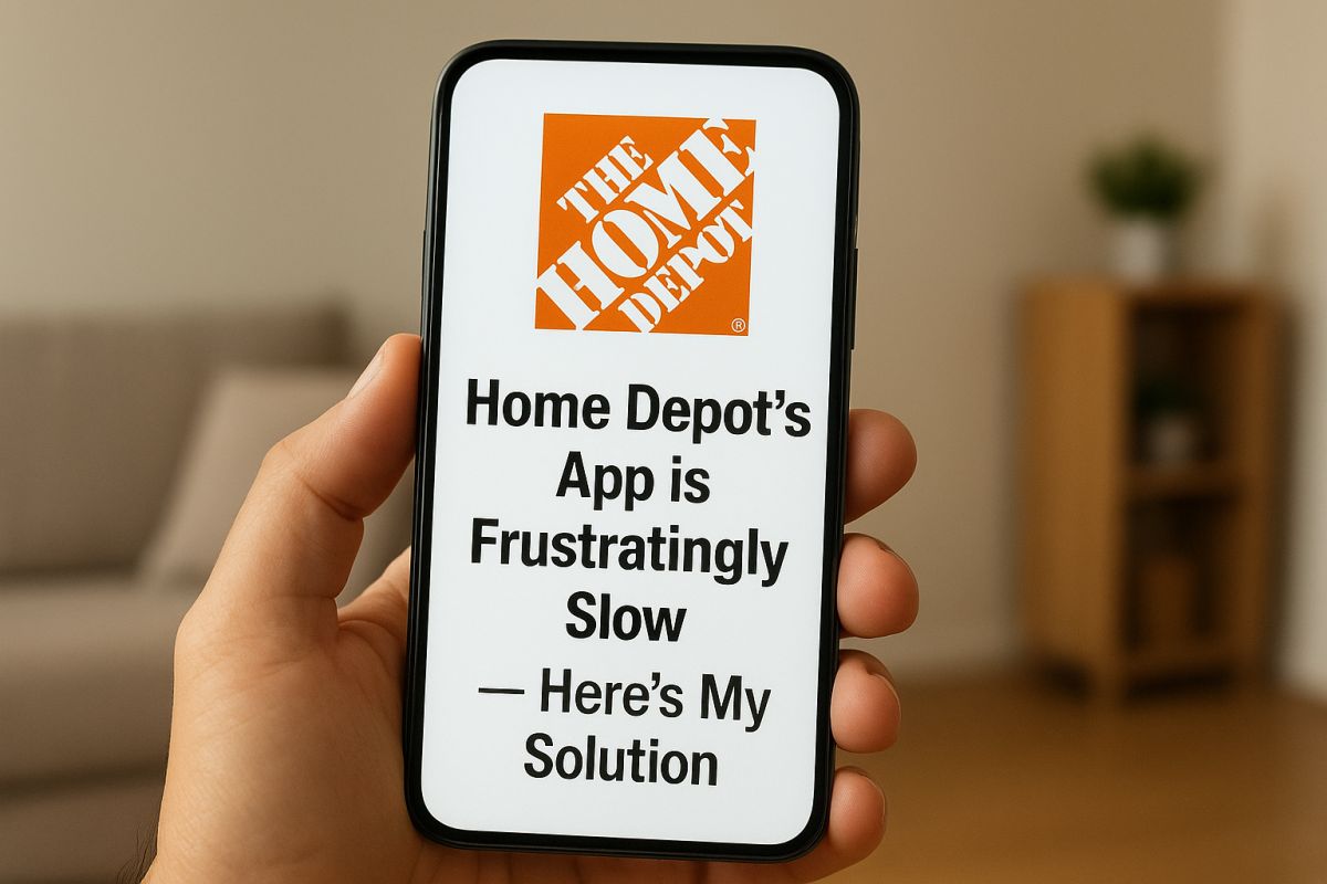 Home Depot’s App is Frustratingly Slow