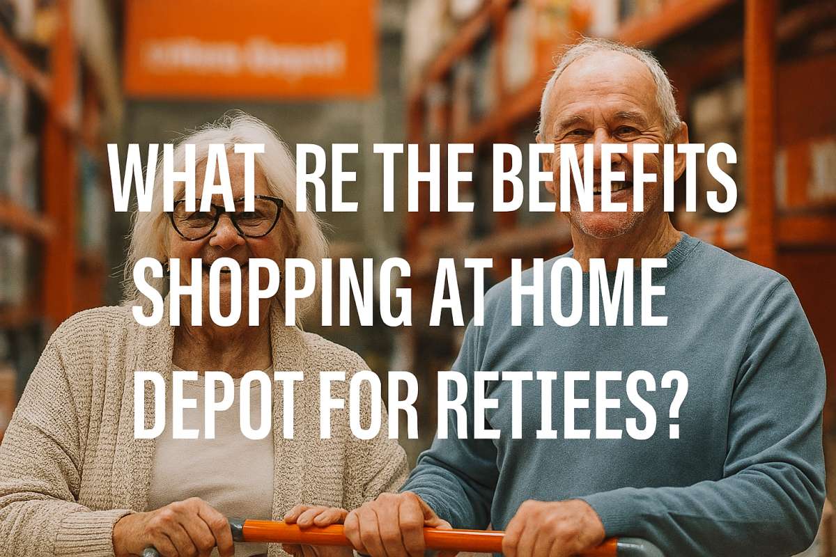 benefits of shopping at Home Depot for retirees