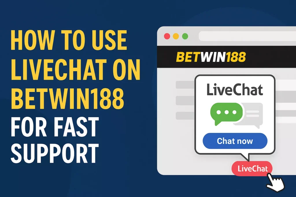 LiveChat on BetWin188