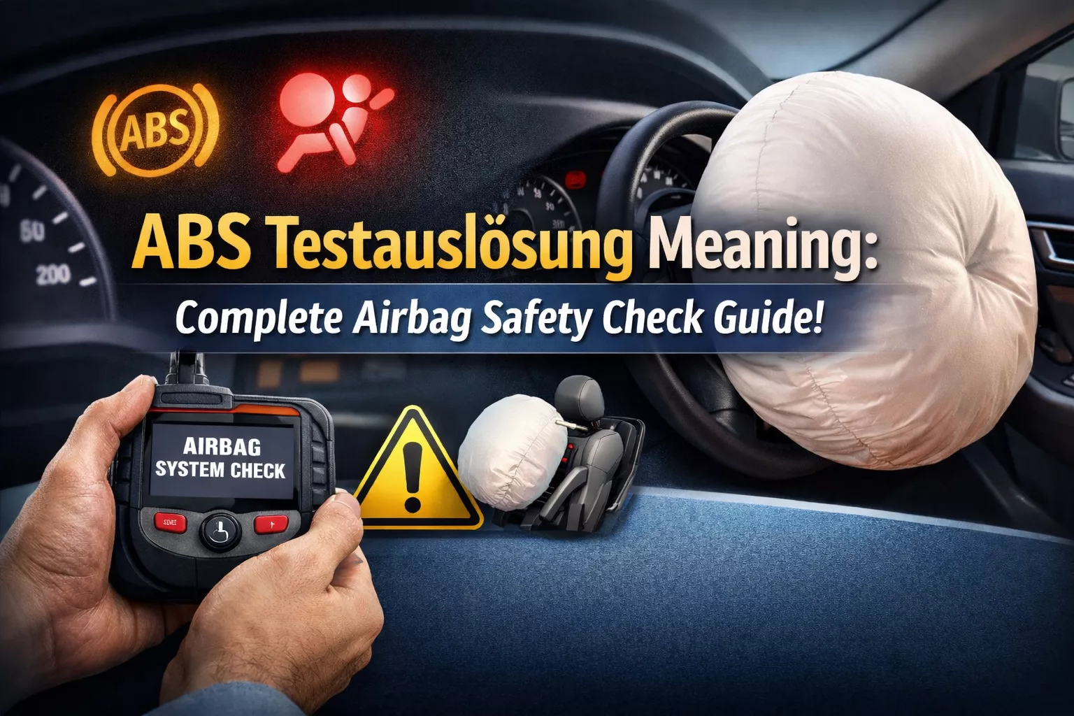 ABS Testauslösung