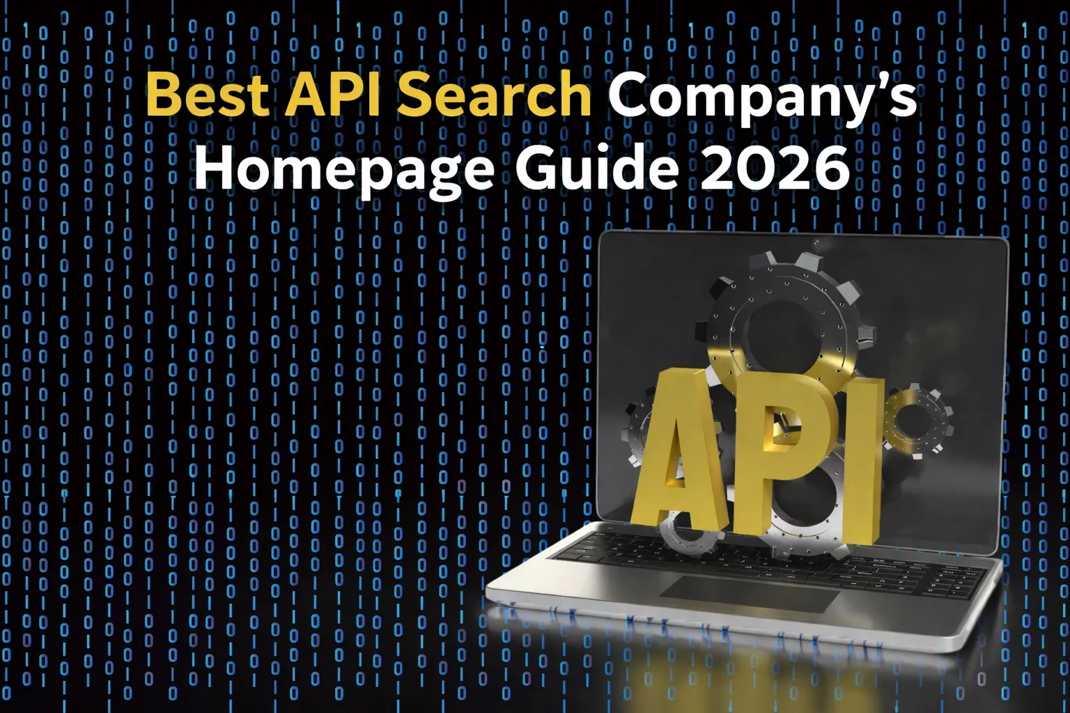 Best API Search Company’s Homepage