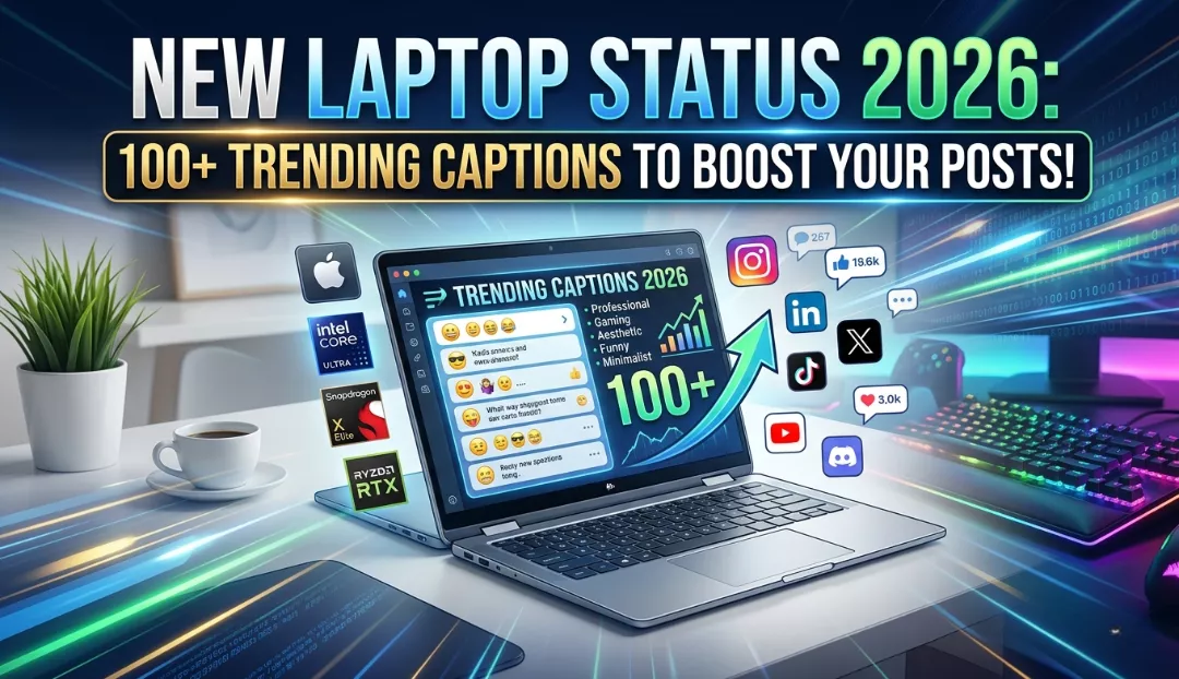 New Laptop Status