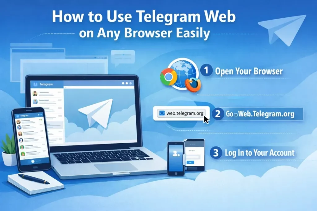 Use Telegram Web