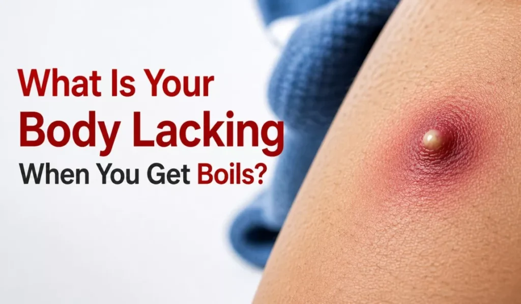 What Is Your Body Lacking When You Get Boils