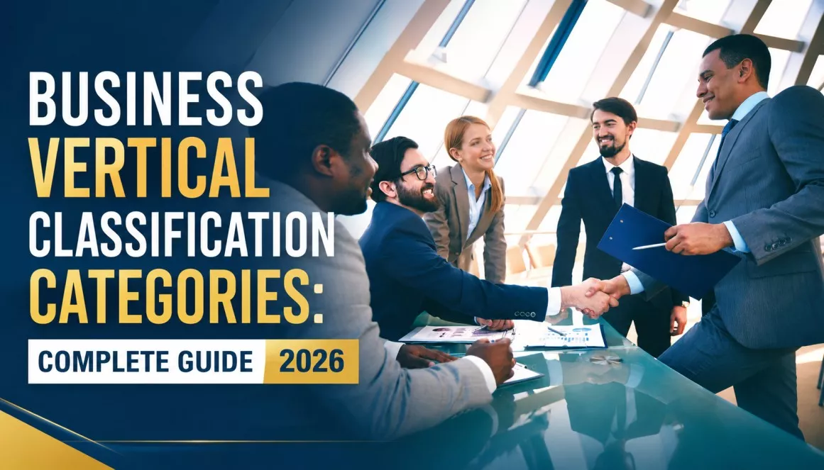 Business Vertical Classification Categories