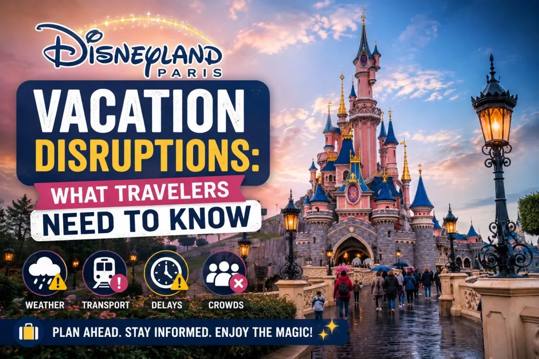 Disneyland Paris Vacation Disruptions