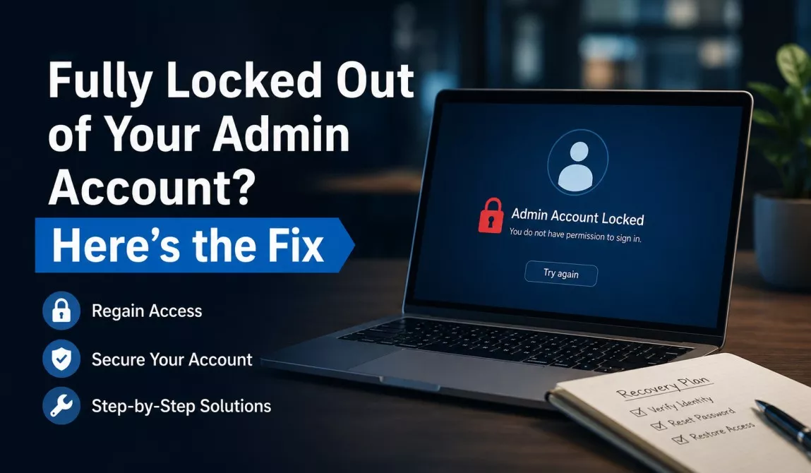 Fully Locked Out of Your Admin Account