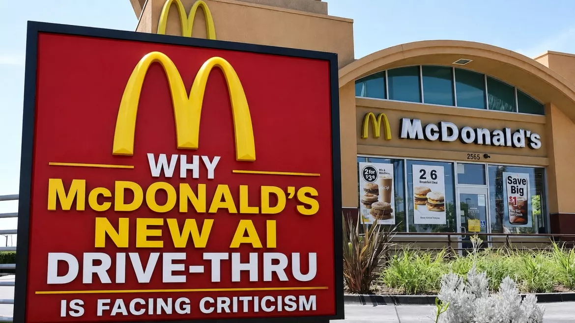 Why McDonald's New AI Drive-Thru Is Facing Criticism