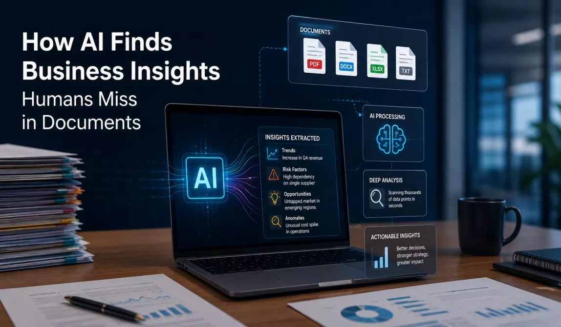 How AI Finds Business Insights Humans Miss in Documents