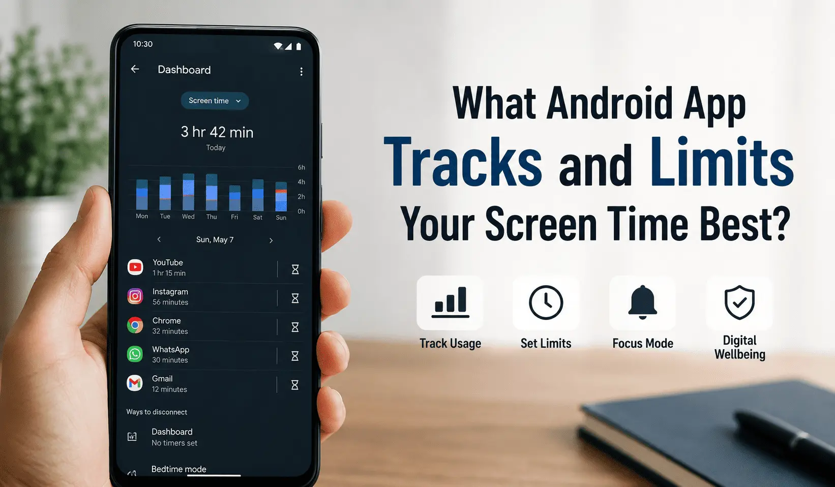 What Android App Tracks and Limits Your Screen Time Best