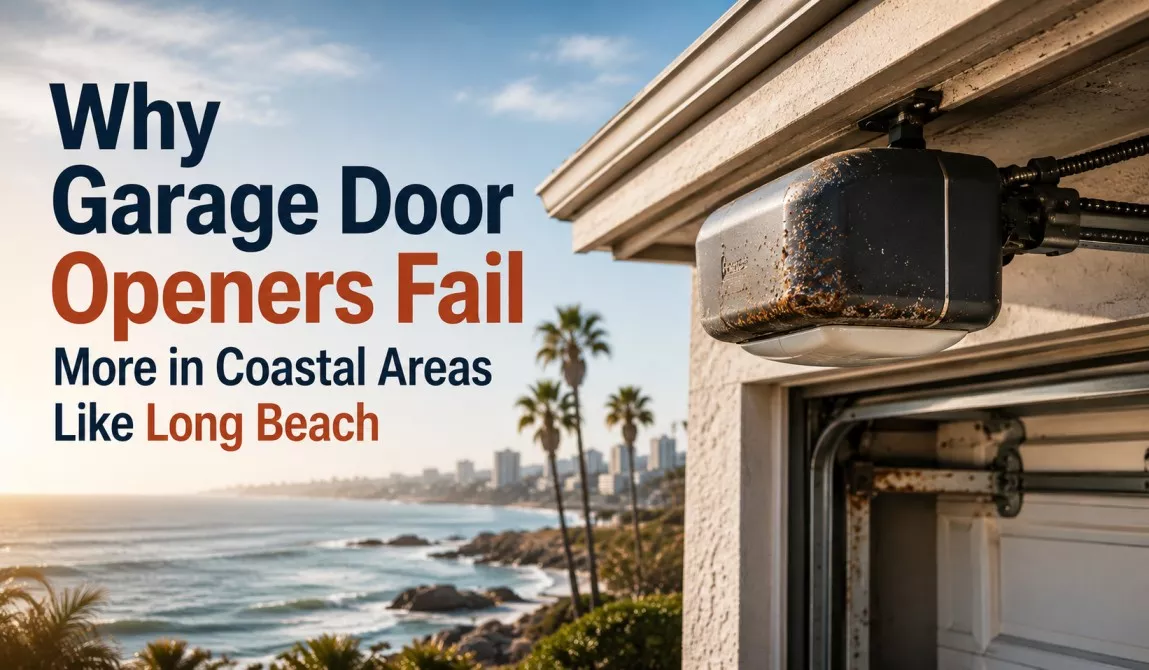 Why Garage Door Openers Fail More in Coastal Areas Like Long Beach