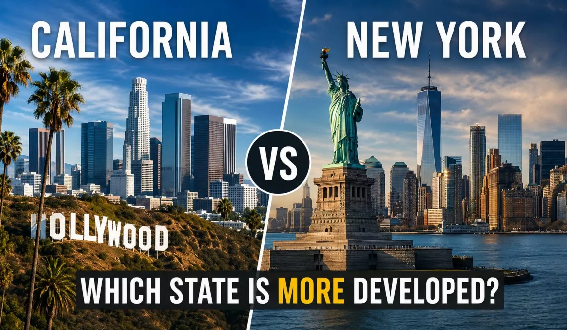 California vs New York