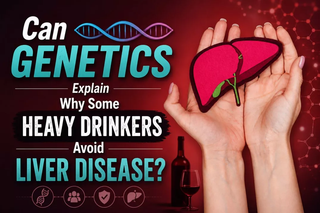Can Genetics Explain Why Some Heavy Drinkers Avoid Liver Disease