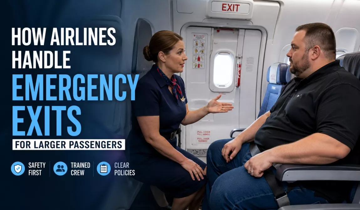 How Airlines Handle Emergency Exits for Larger Passengers