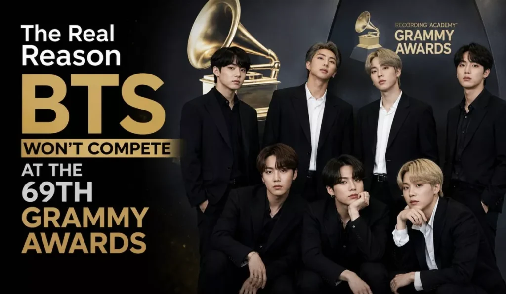 The Real Reason BTS Won’t Compete at the 69th Grammy Awards