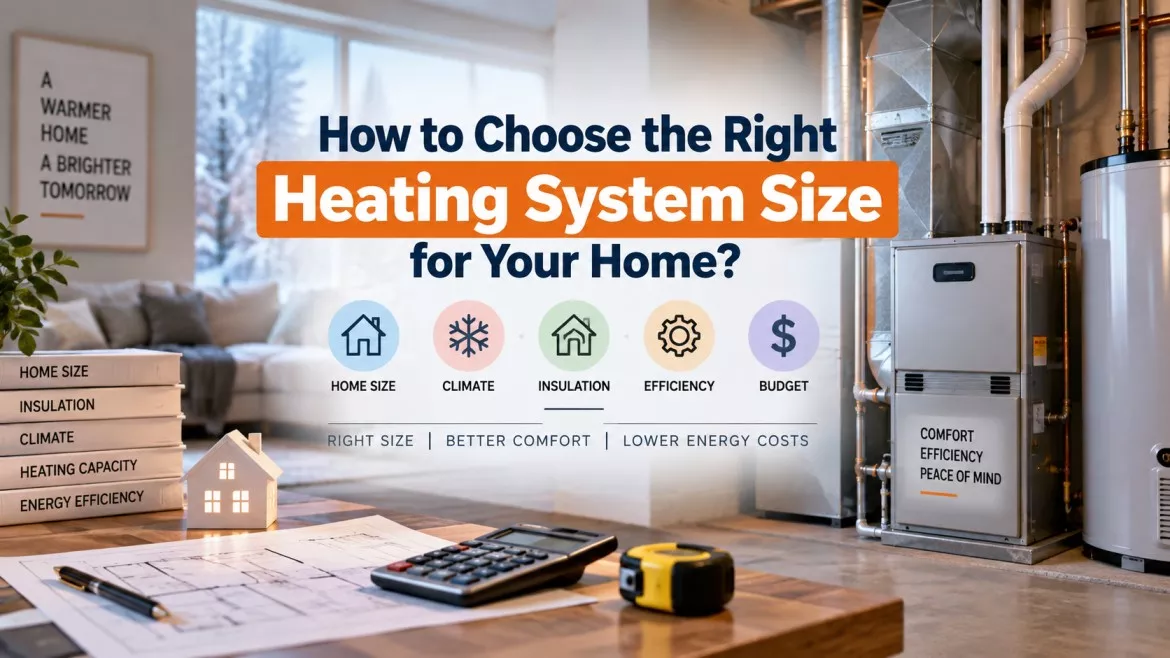 Choose the Right Heating System Size for Your Home