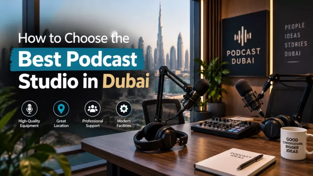 Choosing a Podcast Studio in Dubai