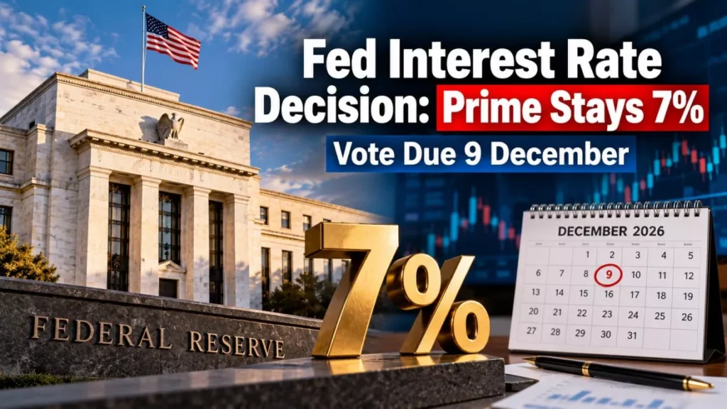 Fed Rate Decision_ Prime Stays 7%