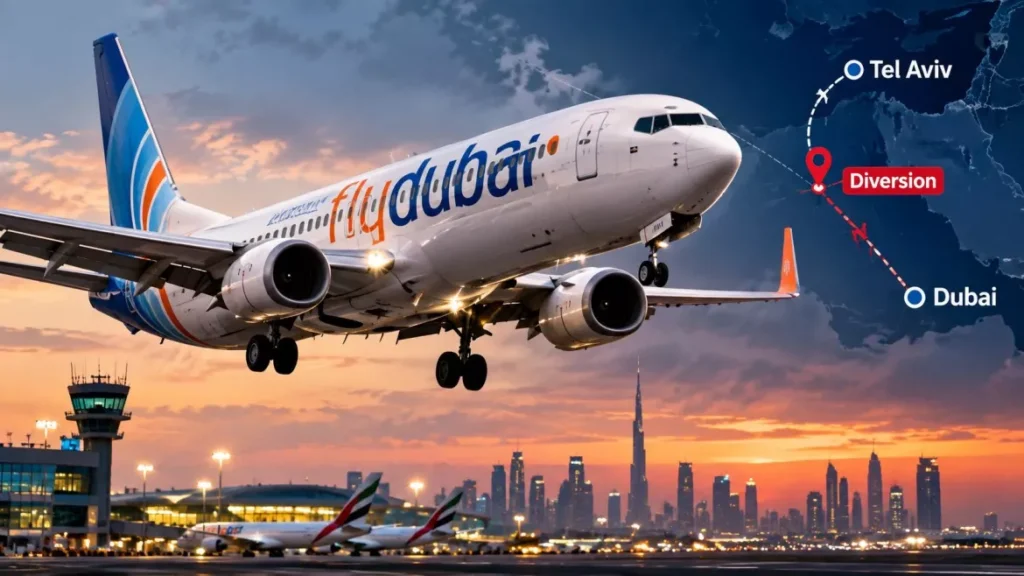 What Happened on the Diverted Flydubai Flight From Dubai to Tel Aviv