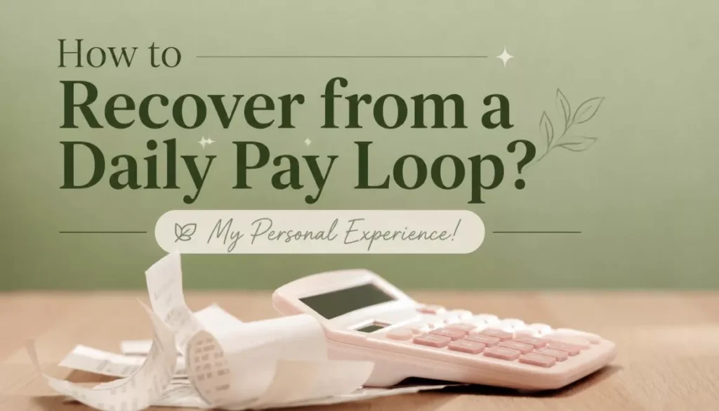 How to Recover from a Daily Pay Loop